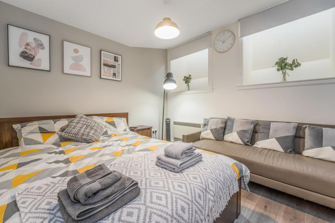 Relaxing & Cozy Studio Apartment - Oasis In The Heart Of Edinburgh - Sleeps Up To 3 Guests Kültér fotó